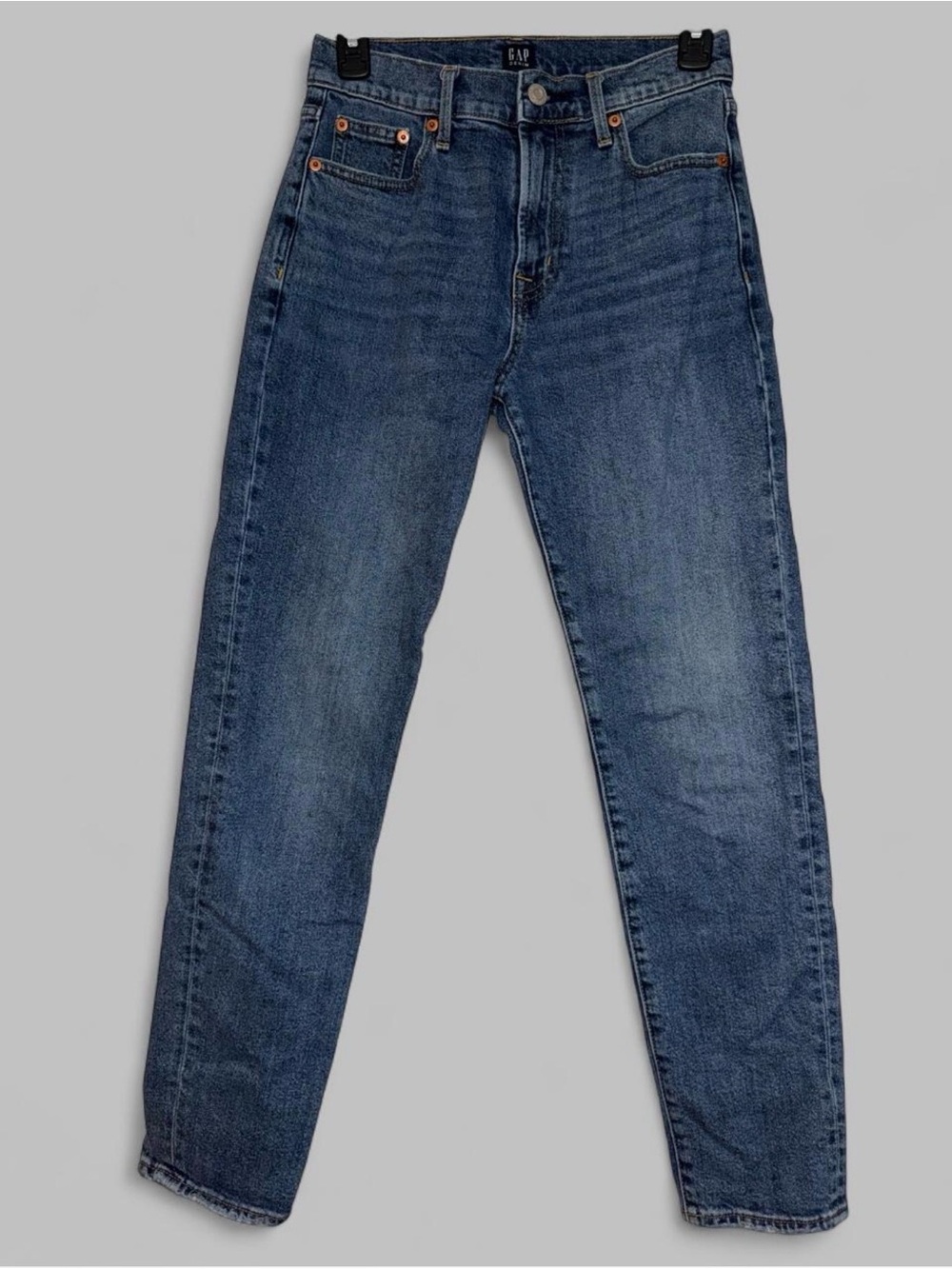 GAP Slim Straight Girlfriend Dark Blue Denim Jeans
